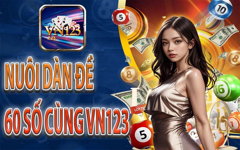 Lối nuôi dàn đề 60 số cùng cổng game VN123